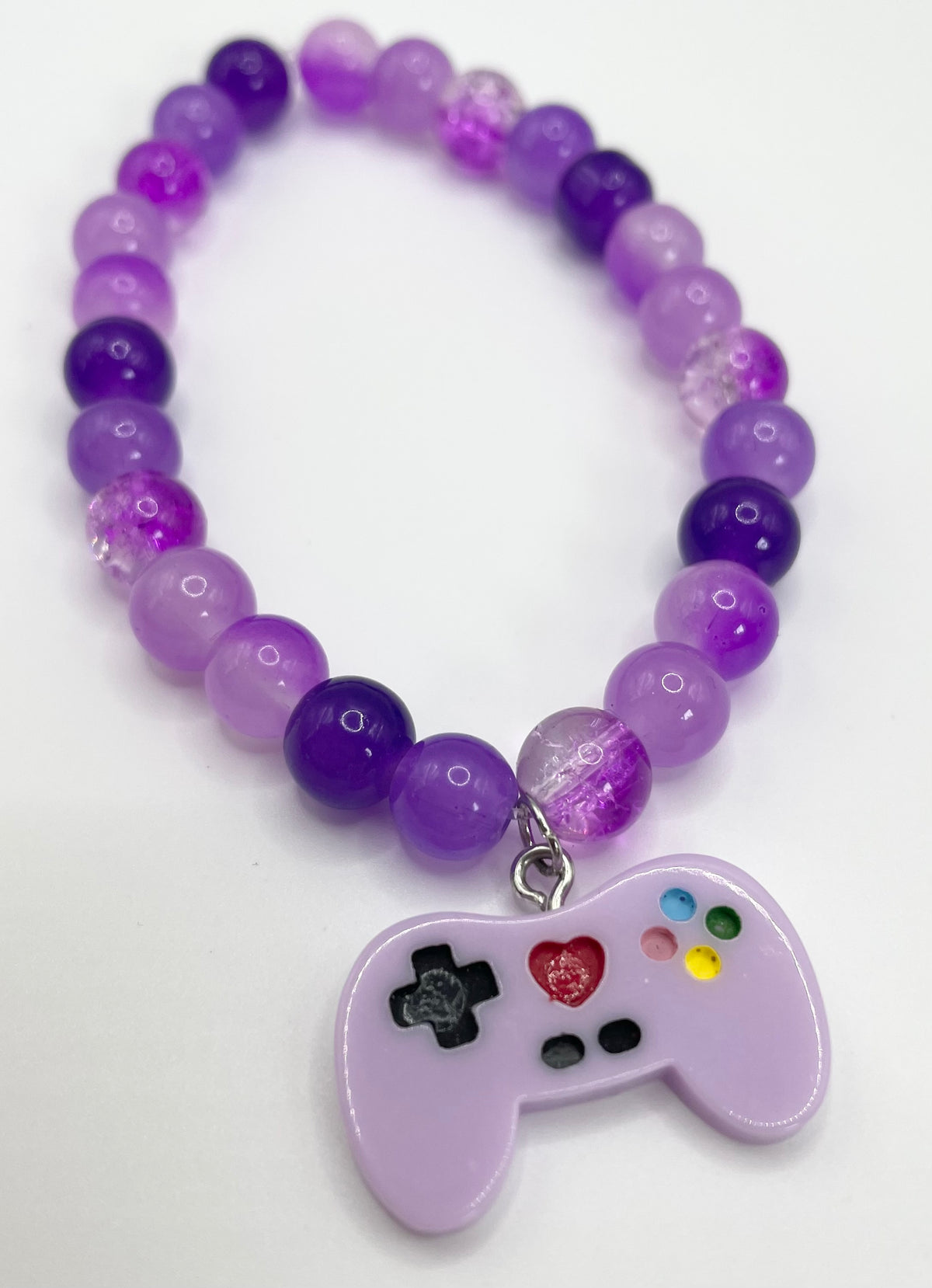 Purple Game controller Bracelet