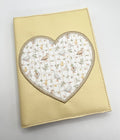 A6 Embroidered Notebook - Cream Goose