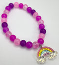 Glitter Rainbow Bracelet