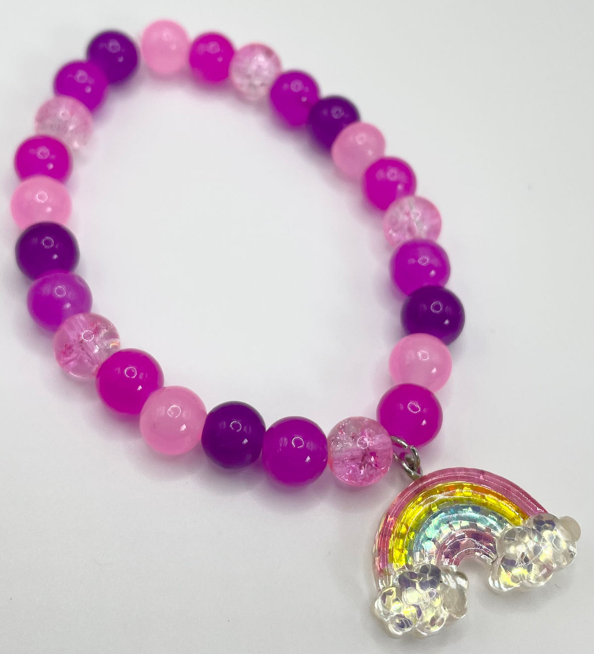 Glitter Rainbow Bracelet