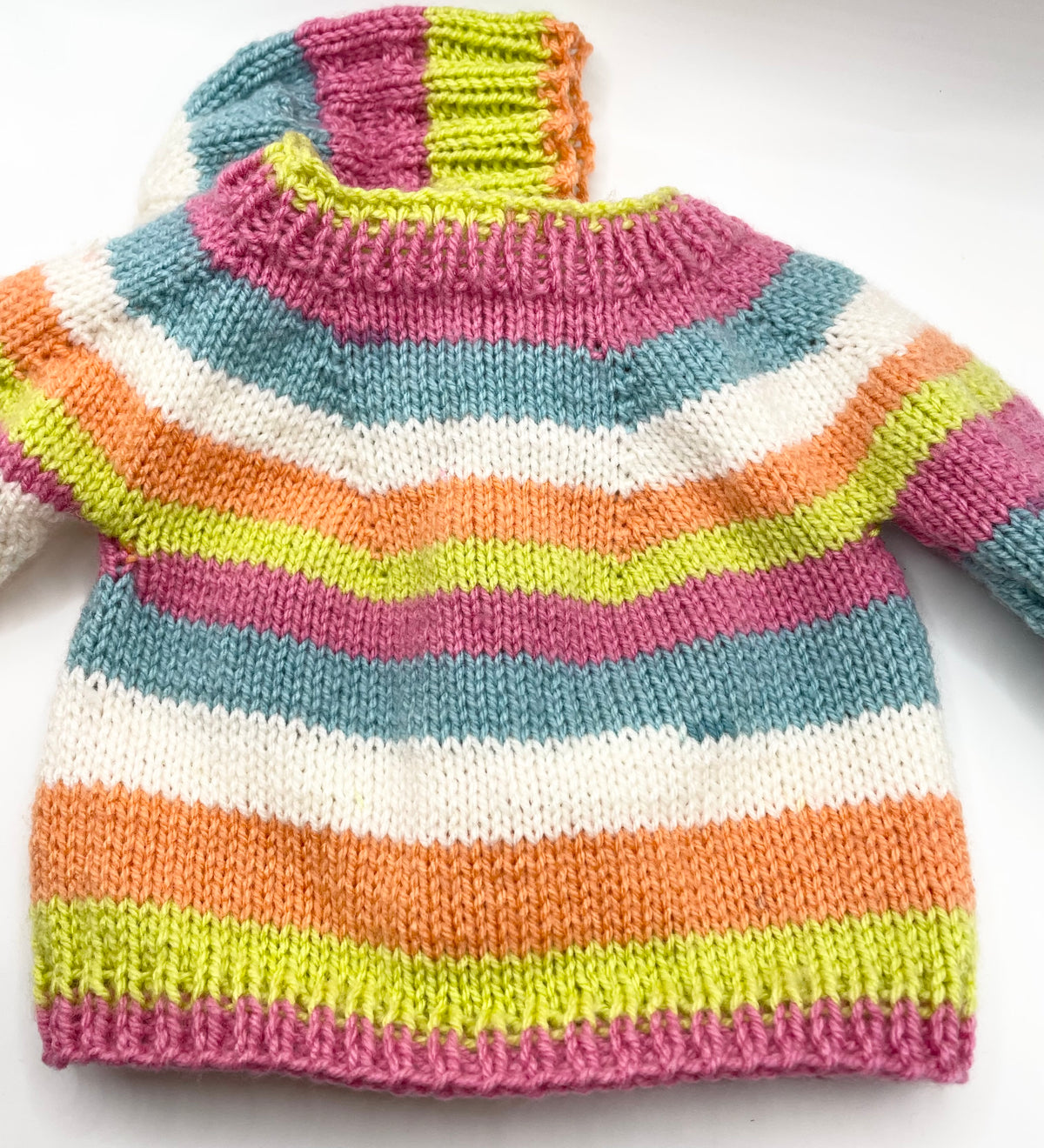 0-3m Bright Mix Cardigan and Hat Set